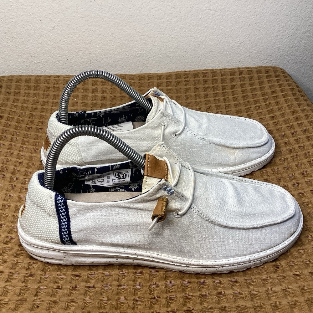 Hey Dude Shoes Wendy Washed Slip On Shoes Womens Size 9 Sneakers - Picture 2 of 9